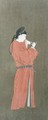 Portrait of Emperor Huan, from 'The Kokka' magazine, 1895-96 - Shun-Chu Chien