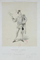 Portrait of Mr. Melchissedec as Rigoletto in 'Rigoletto' by Verdi - Antonin Marie Chatiniere
