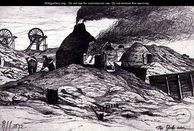 The Glede Oven, 1872 - Richard Samuel Chattock