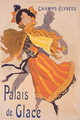 Poster advertising the Palais de Glace, Champs Elysees - Jules Cheret