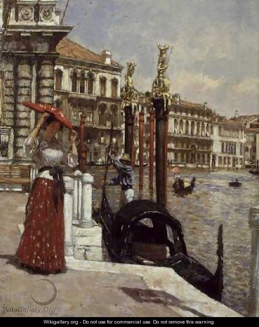 On the Grand Canal, Venice - James Charles