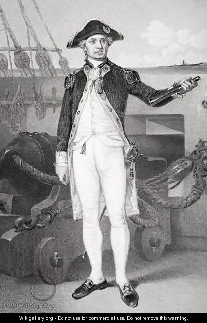 Portrait of John Paul Jones (1742-92) - Alonzo Chappel