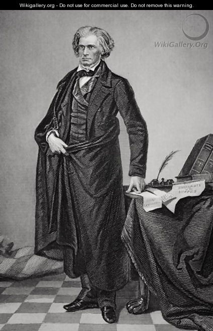 Portrait of John Caldwell Calhoun (1782-1850) - Alonzo Chappel