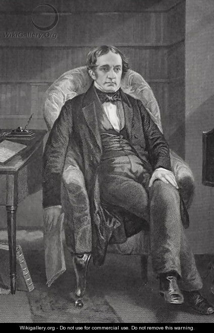 Portrait of William Hickling Prescott (1796-1859) - Alonzo Chappel