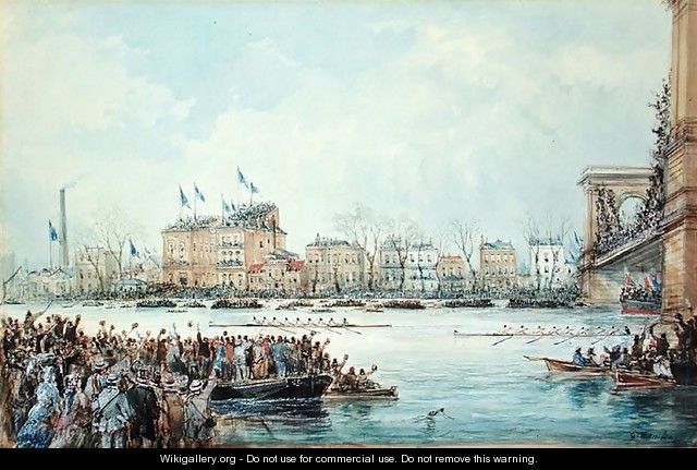 The Oxford and Cambridge Boat Race, 1st April 1871 - George, the Younger Chambers