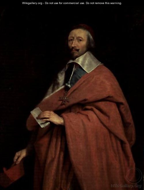 Cardinal Richelieu (1585-1642) c.1639 - Philippe de Champaigne