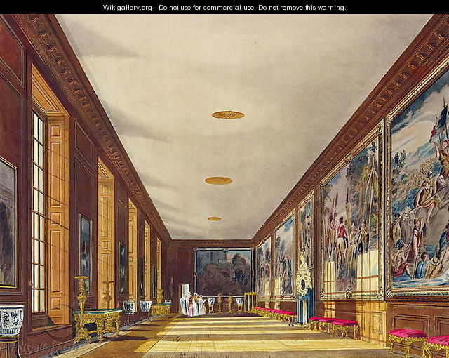 The Ball Room, Hampton Court, from 