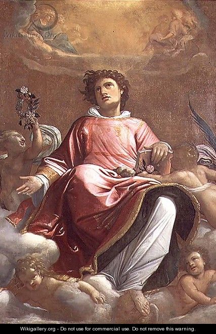 St. Stephen - Giacomo Cavedone