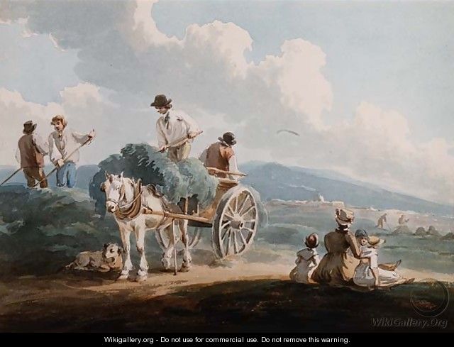 The Hay Wagon - Peter Le Cave