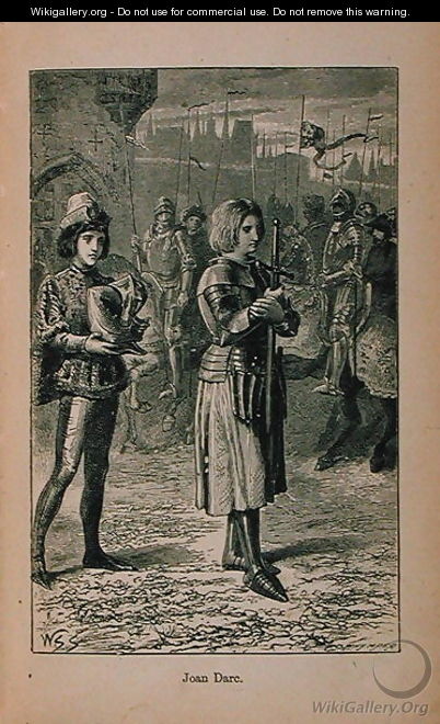 Joan of Arc (c.1412-31) illustration from 