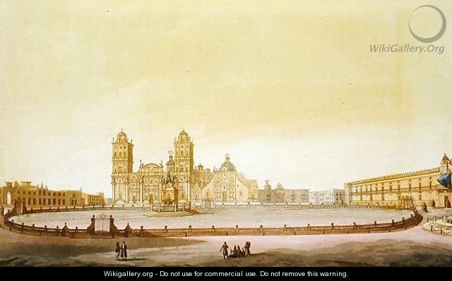 View of the main square in Mexico City - Tommaso Castellini