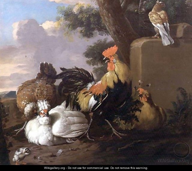 Birds in a Landscape - Pieter Casteels