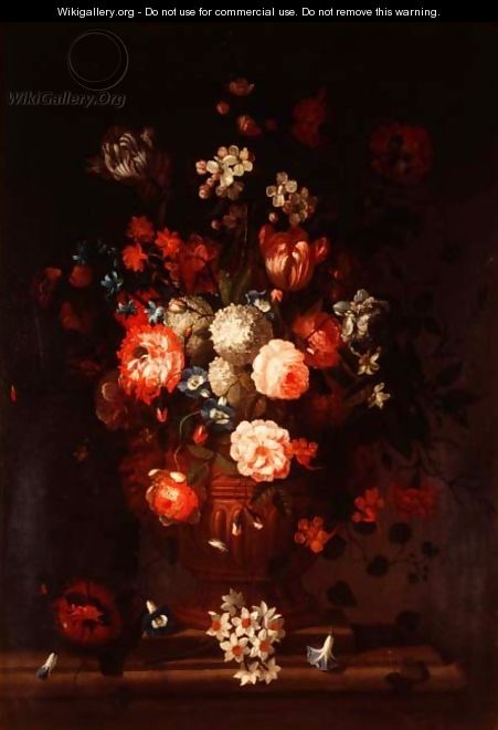 Still life, mixed flowers - Pieter Casteels