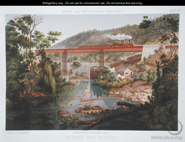 Railway Bridge at Atoyac, from 