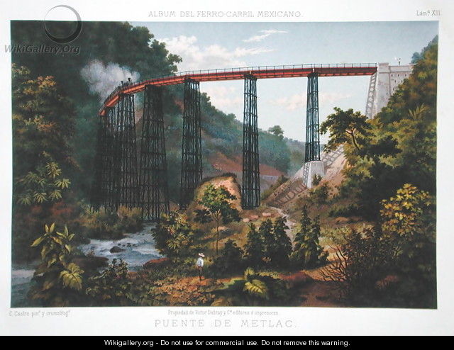 Railway Bridge at Metlac, from 