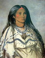 'Mint', a Mandan Indian girl, 1832 - George Catlin
