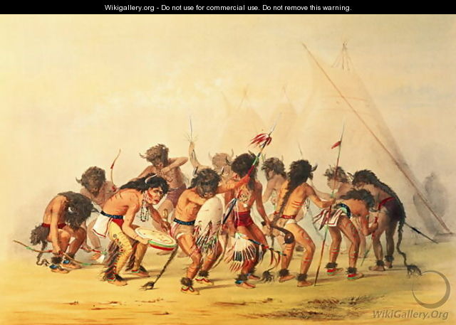 Buffalo Dance, c.1832 - George Catlin