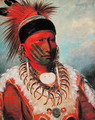 'White Cloud', Head Chief of the Iowas, 1844-45 - George Catlin