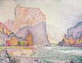 The Cliffs at Castellane, 1902 - Paul Signac