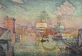 Entrance to the Port of Marseille, 1918 - Paul Signac