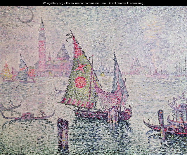 The Green Sail, Venice, 1904 - Paul Signac
