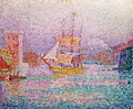 Harbour at Marseilles, c.1906 - Paul Signac