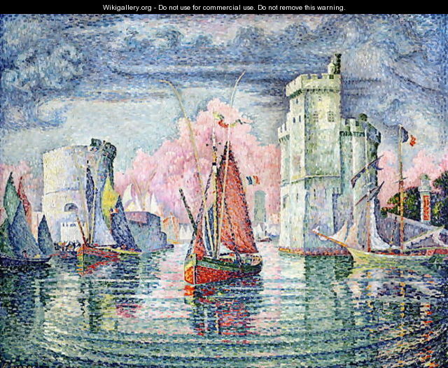 The Port at La Rochelle, 1921 - Paul Signac