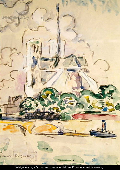 Notre-Dame, 1925 - Paul Signac