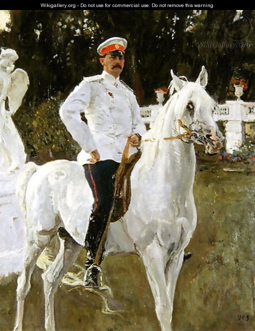Portrait of Prince Felix Yussupov (1887-1967) 1903 - Valentin Aleksandrovich Serov