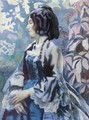 Lady in Blue, 1902 - Viktor Elpidiforovich Borisov-Musatov