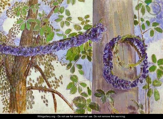 Garlands of Cornflowers, 1905 - Viktor Elpidiforovich Borisov-Musatov