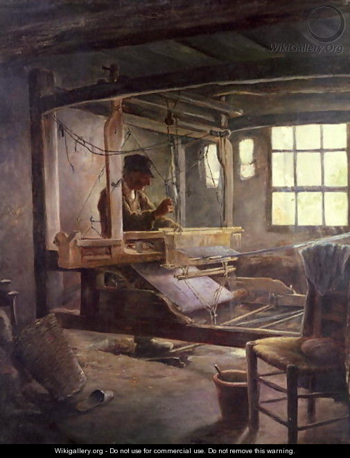 The Breton Weaver, 1888 - Paul Serusier