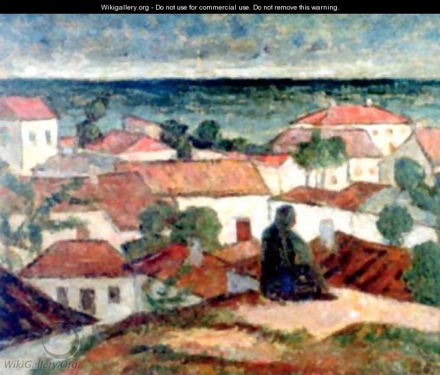 Landscape from Mangalia - Stefan Dimitrescu