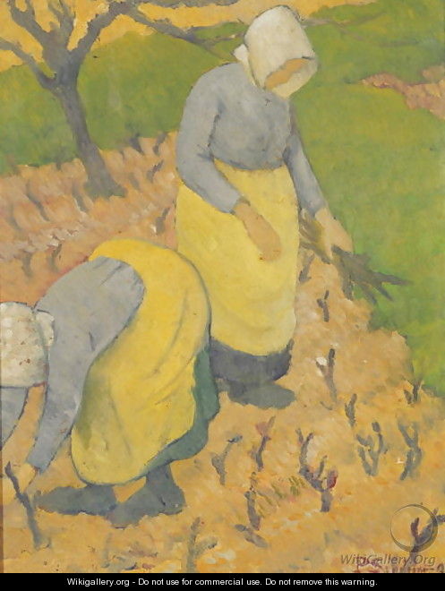 Women in the Vineyard, 1890 - Paul Serusier