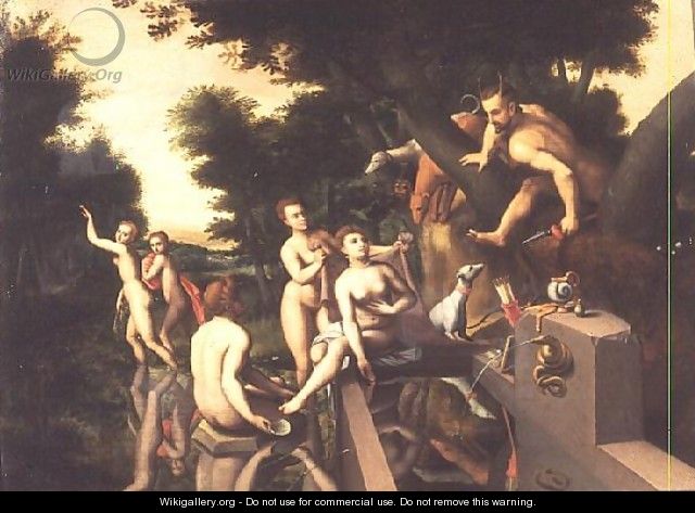 Diana and Actaeon - Anonymous Artist