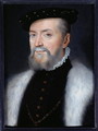 Portrait of Anne de Montmorency (1493-1567) Constable and Marshal of France, late 16th century - (after) Clouet, Francois