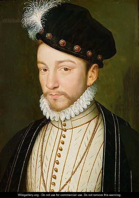 Charles IX (1550-74) - (after) Clouet, Francois