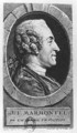 Portrait of Jean Francois Marmontel (1723-99), 1765 - (after) Cochin, Charles Nicolas II