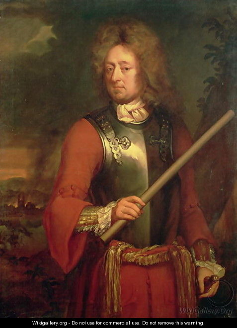 John Churchill (1650-1722) Duke of Marlborough, after 1847 - Louis Coblitz