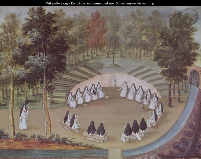 Nuns Meeting in Solitude, from 