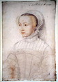 Marguerite de Lustrac (c.1520-74), wife of Jacques d'Albon, seigneur de Saint-Andre, marechal de France, c.1548 - (studio of) Clouet