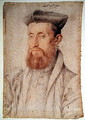 Mellin de Saint-Gelais (1495-1558), c.1555 - (studio of) Clouet