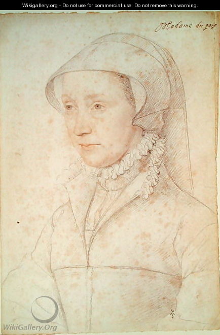 Madame du Parc, c.1555 - (studio of) Clouet
