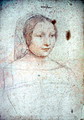 Marie de Monchenu, demoiselle de Macy, femme de Louis d'Harcourt, c.1525 - (studio of) Clouet