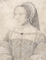 Madeleine de Mailly (?-1567), wife of Charles de Roye, c.1535 (2) - (studio of) Clouet