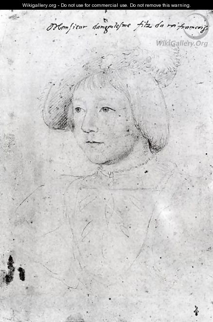 Portrait of Charles (1523-45), Duke of Angouleme, c.1535 - (studio of) Clouet