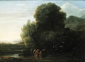 Landscape with St John the Baptist - Claude Lorrain (Gellee)