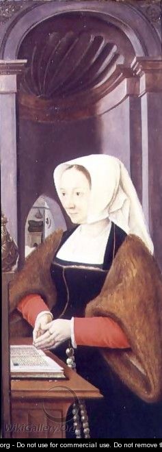 Wife of a Donor - Joos Van Cleve (Beke)