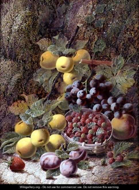Still life with fruit - Oliver Clare
