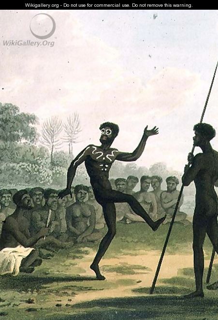 The Dance, aborigines from New South Wales - John Heaviside Clark (after)
